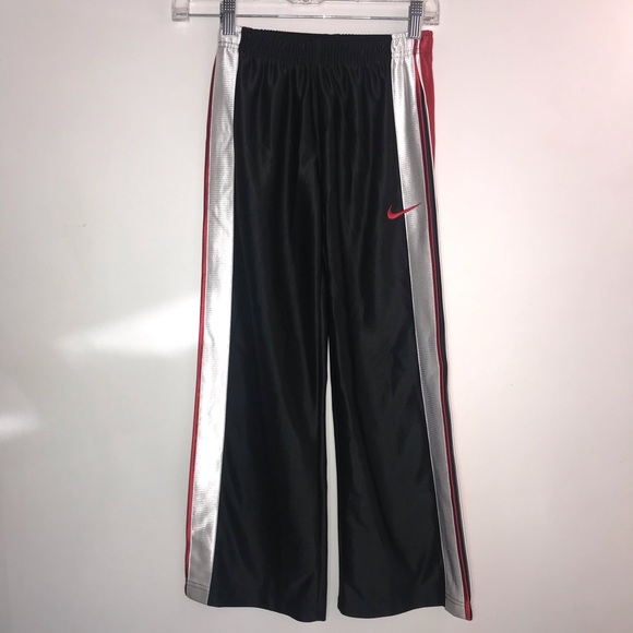 Nike Other - Boys Nike athletic pants side: small black pant with white and red stripes